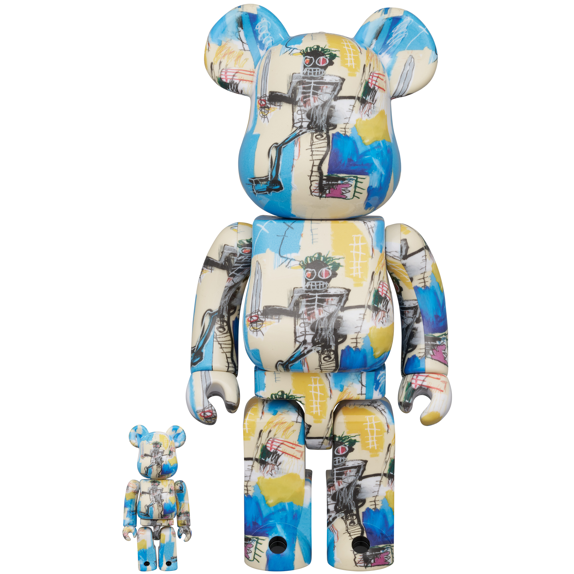 BE@RBRICK BASQUIAT JEAN-MICHEL Jean-Michel Basquiat 400% バスキア