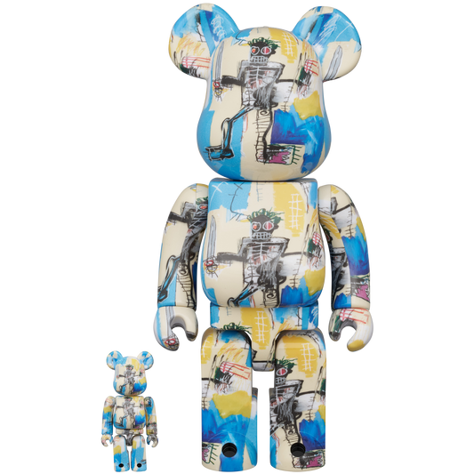 BE@RBRICK JEAN-MICHEL BASQUIAT 12th Ver. 100％ & 400％《2026年6月発売・発送予定 受注期間は3月10日まで》