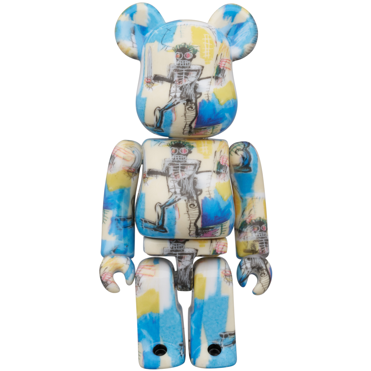 BE@RBRICK JEAN-MICHEL BASQUIAT 12th Ver. 100％ & 400％ フィギュア
