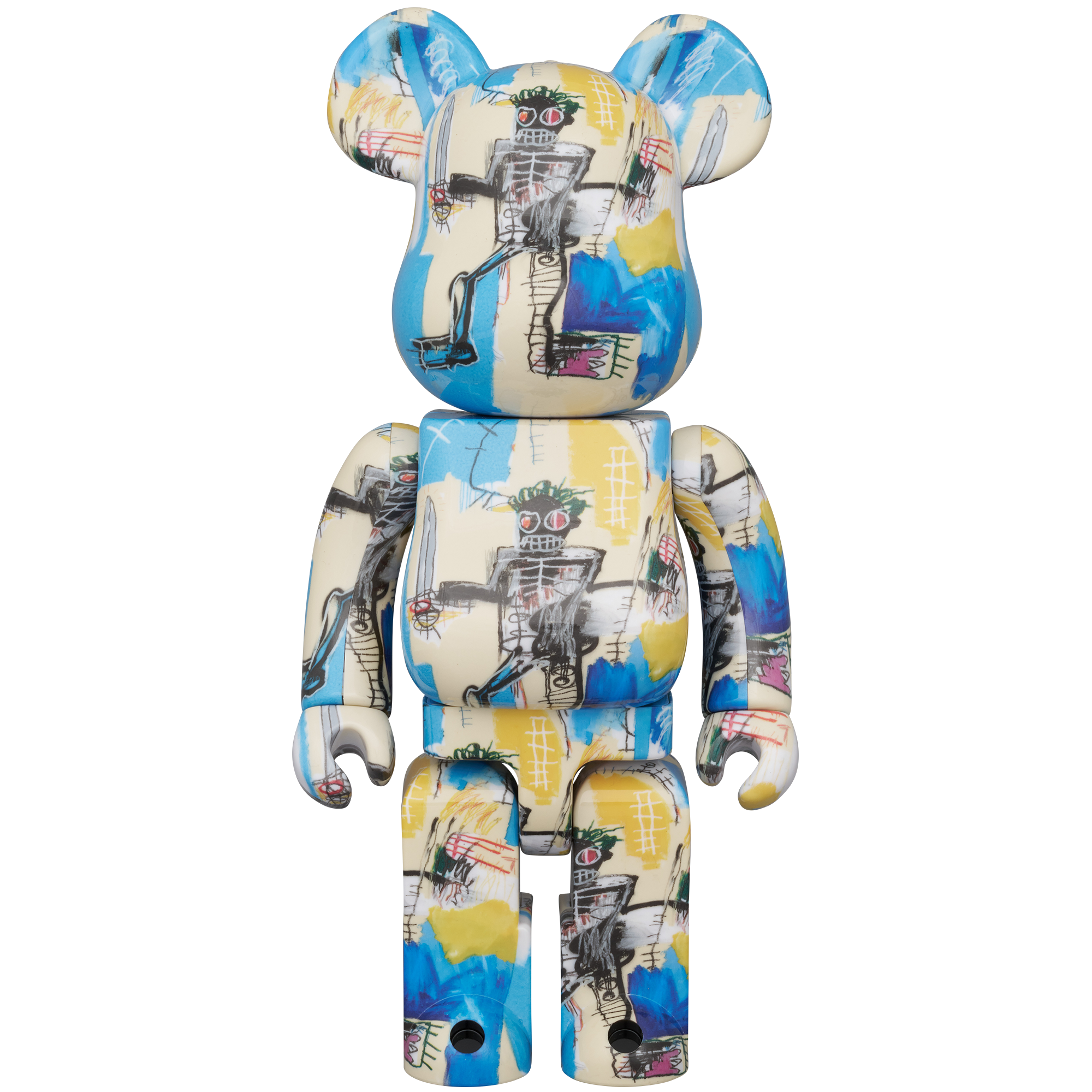 BE@RBRICK JEAN-MICHEL BASQUIAT 12th Ver. 100％ & 400％ フィギュア