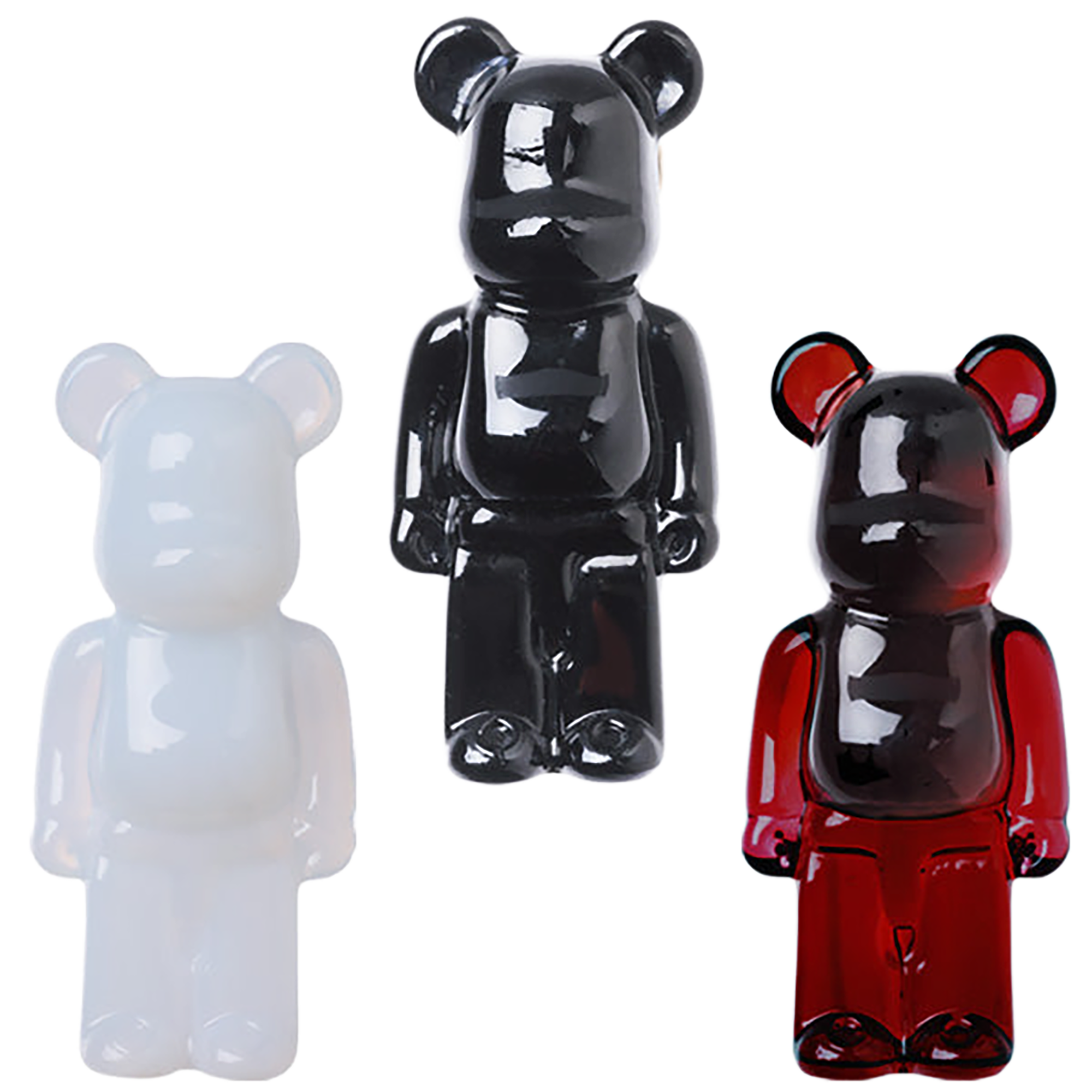 Baccarat BE@RBRICK pin brooch