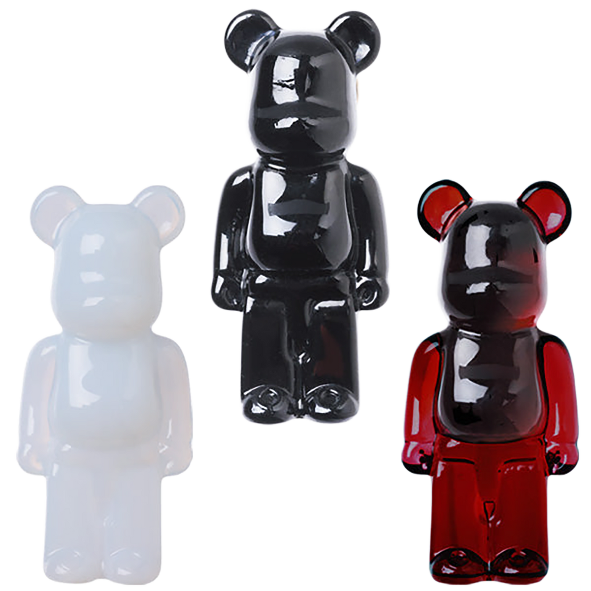 Baccarat BE@RBRICK pin brooch