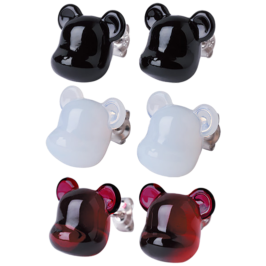 Baccarat BE@RBRICK earrings