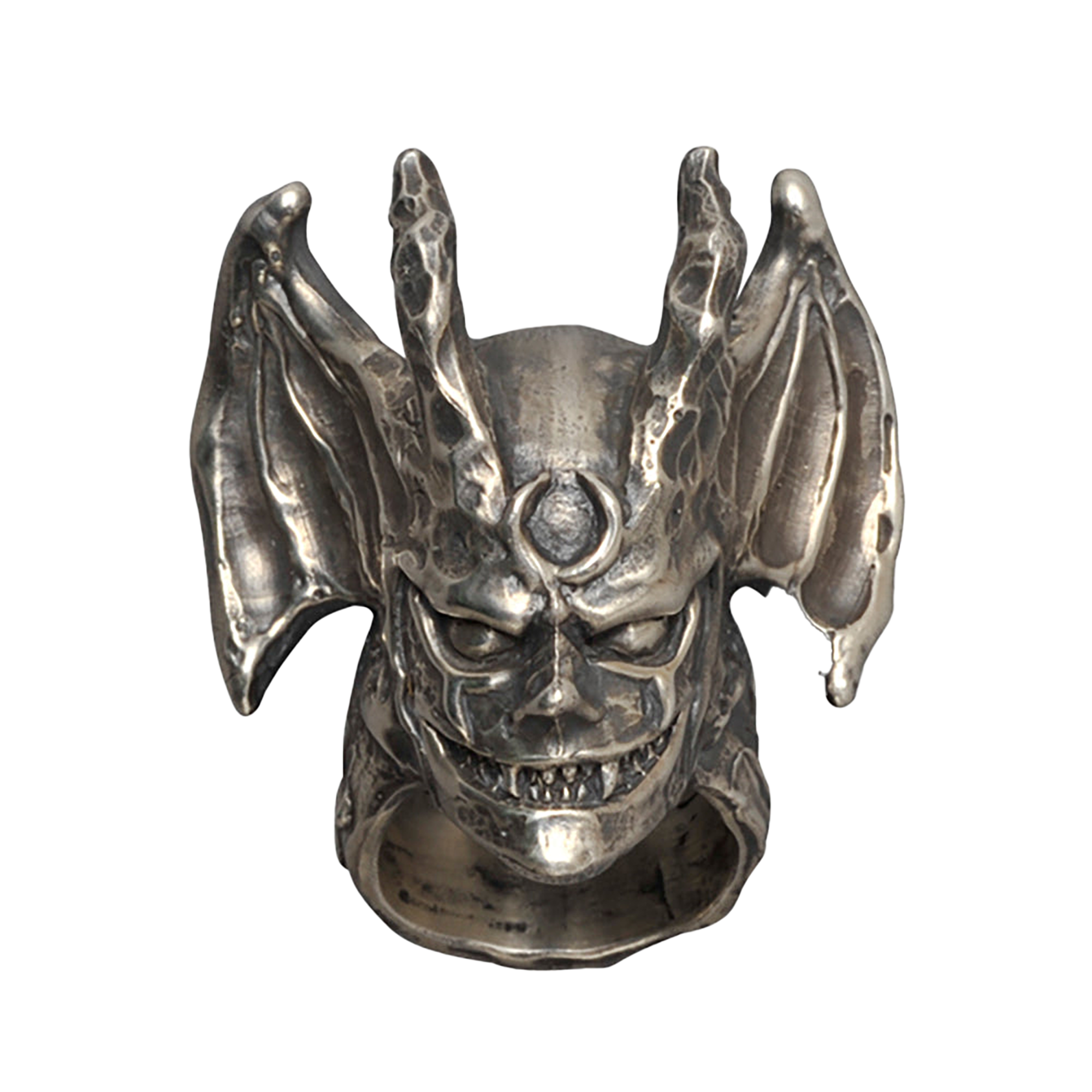 シルバーアクセサリー デビルマンリング 原作イメージ版