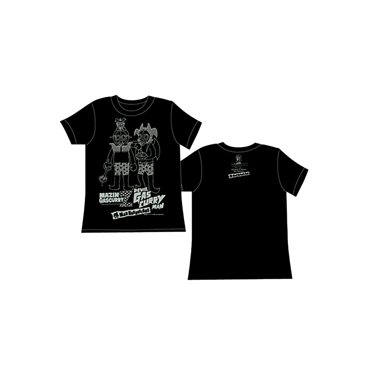 MAZIN GASCURRY Z & DEVIL GASCURRY MAN ON THE BEACH Tシャツ
