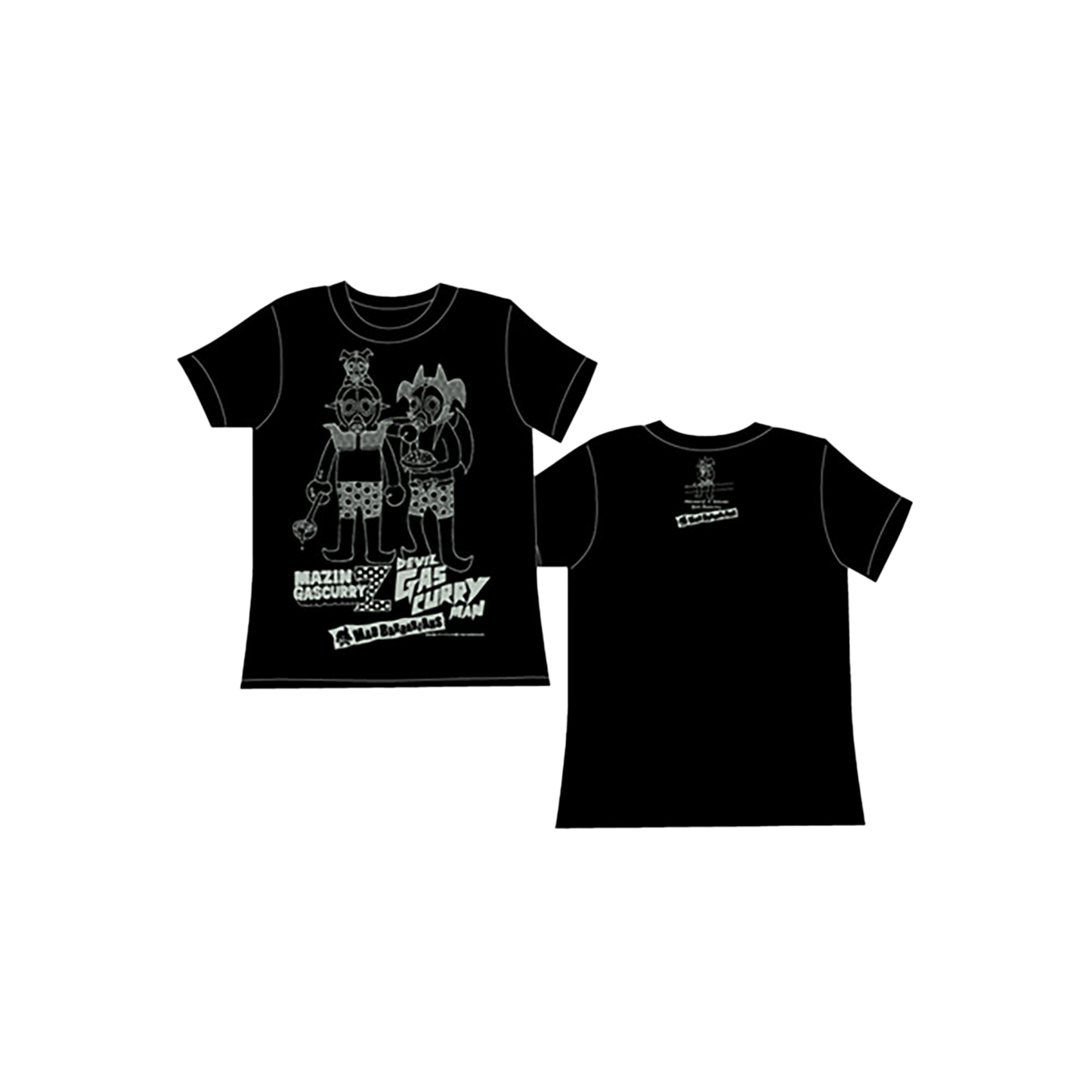 MAZIN GASCURRY Z & DEVIL GASCURRY MAN ON THE BEACH Tシャツ