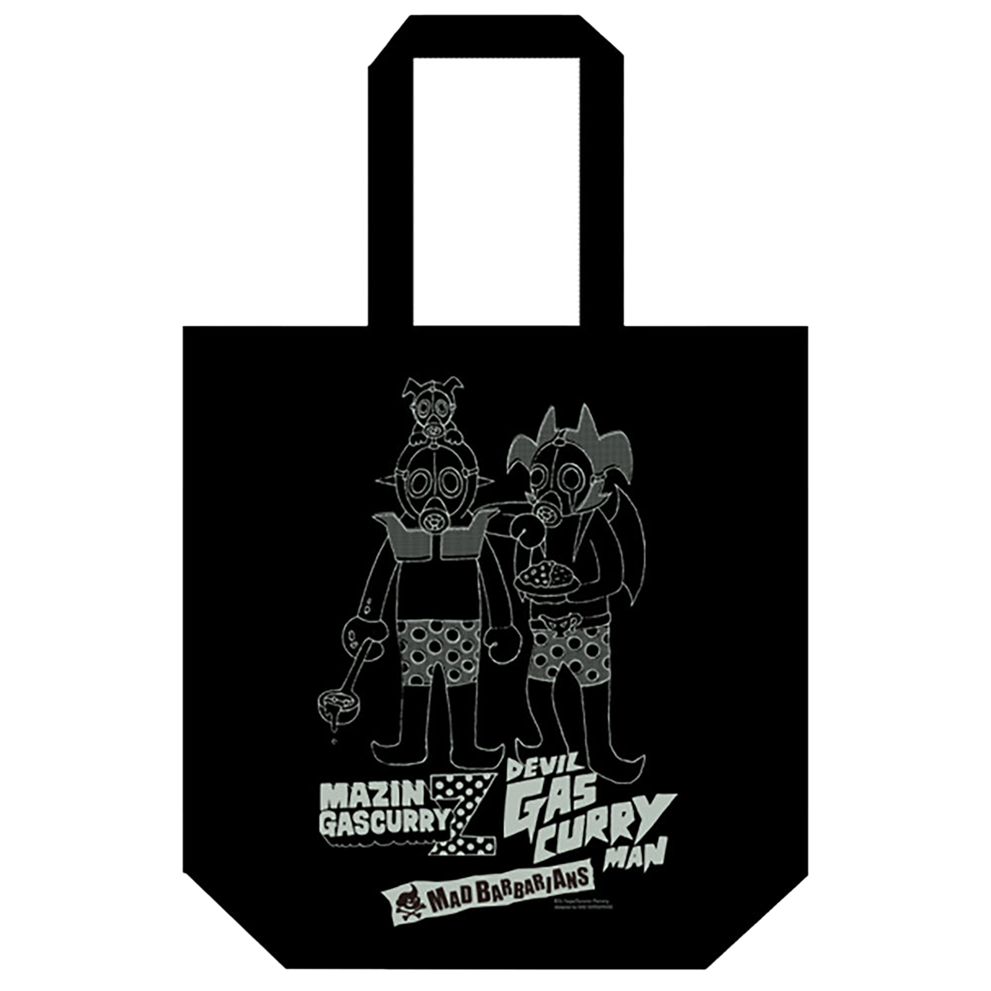 MAZIN GASCURRY Z & DEVIL GASCURRY MAN ON THE BEACH トートバッグ