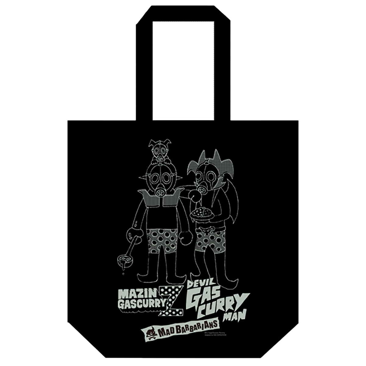 MAZIN GASCURRY Z & DEVIL GASCURRY MAN ON THE BEACH トートバッグ