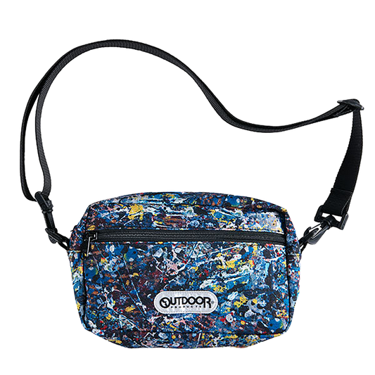 SHOULDER POUCH “Jackson Pollock Studio” made by Outdoor Products