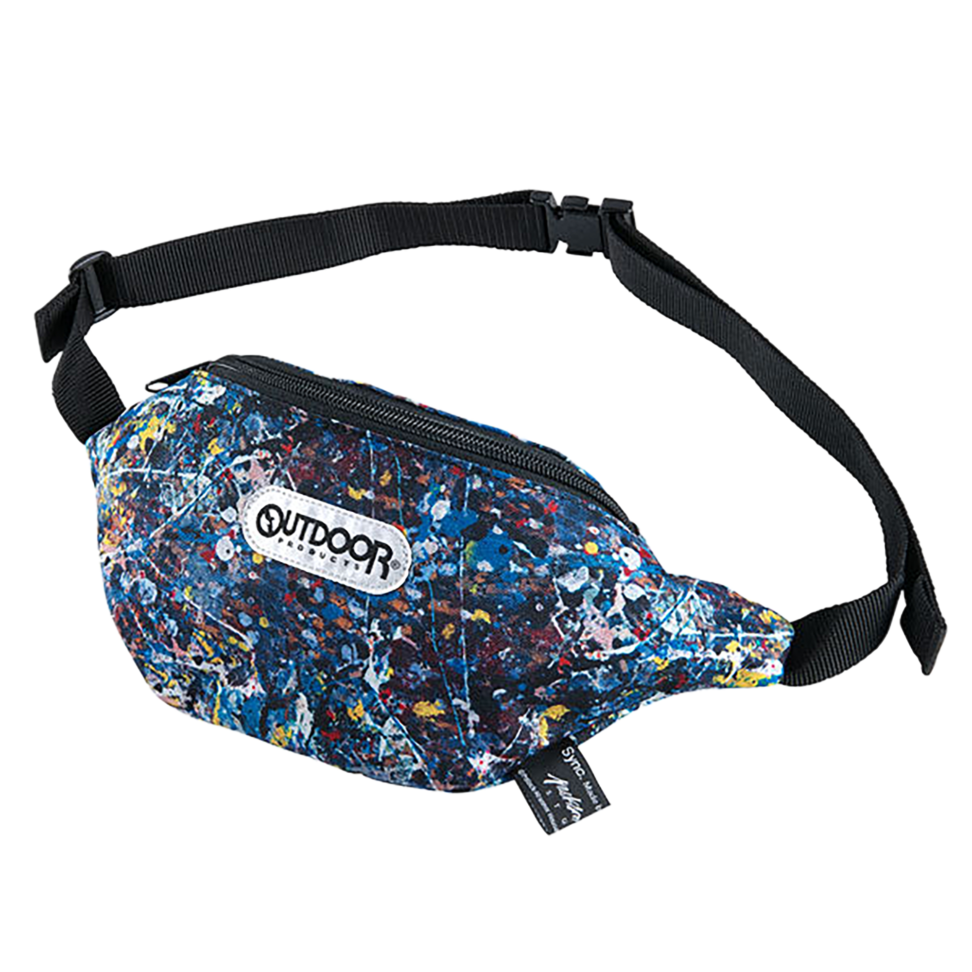 WAIST BAG “Jackson Pollock Studio” made by Outdoor Products