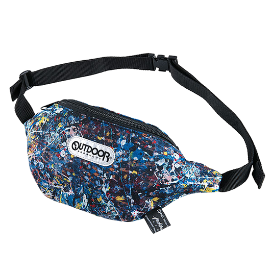 WAIST BAG “Jackson Pollock Studio” made by Outdoor Products