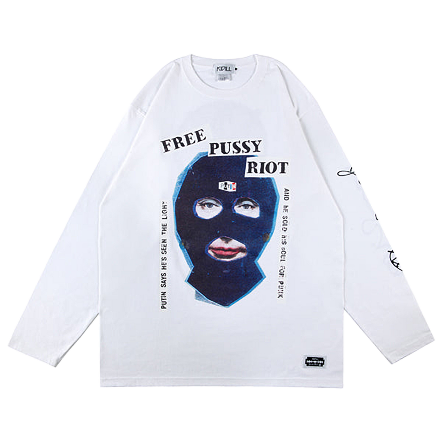 KIDILL×JAMIE REID LONG SLEEVE TEE (PUSSY RIOT)