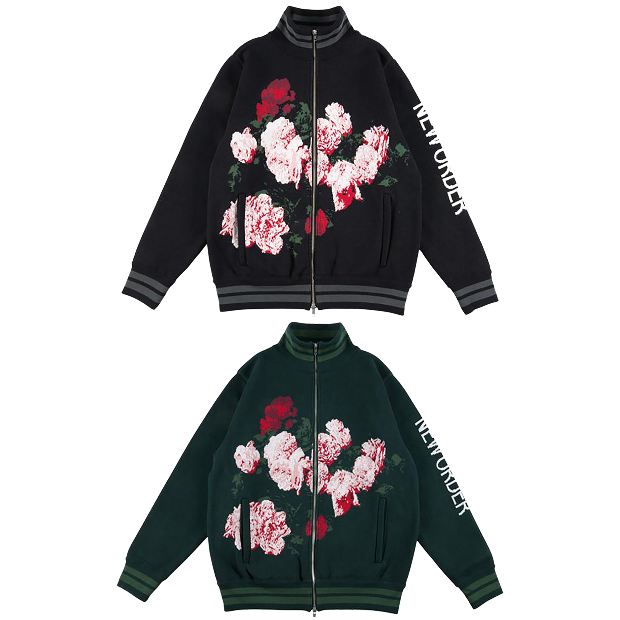 KNIT GANG COUNCL "Neworder" KNIT BLOUSON “POWER, CORRUPTION & LIES”