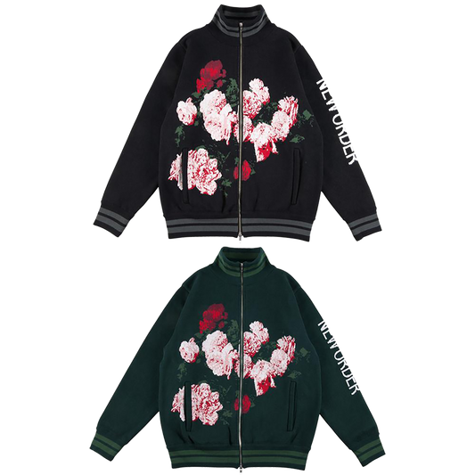KNIT GANG COUNCL "Neworder" KNIT BLOUSON “POWER, CORRUPTION & LIES”