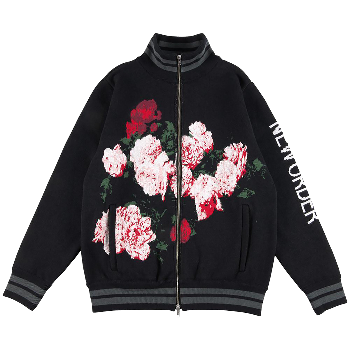 KNIT GANG COUNCL "Neworder" KNIT BLOUSON “POWER, CORRUPTION & LIES”