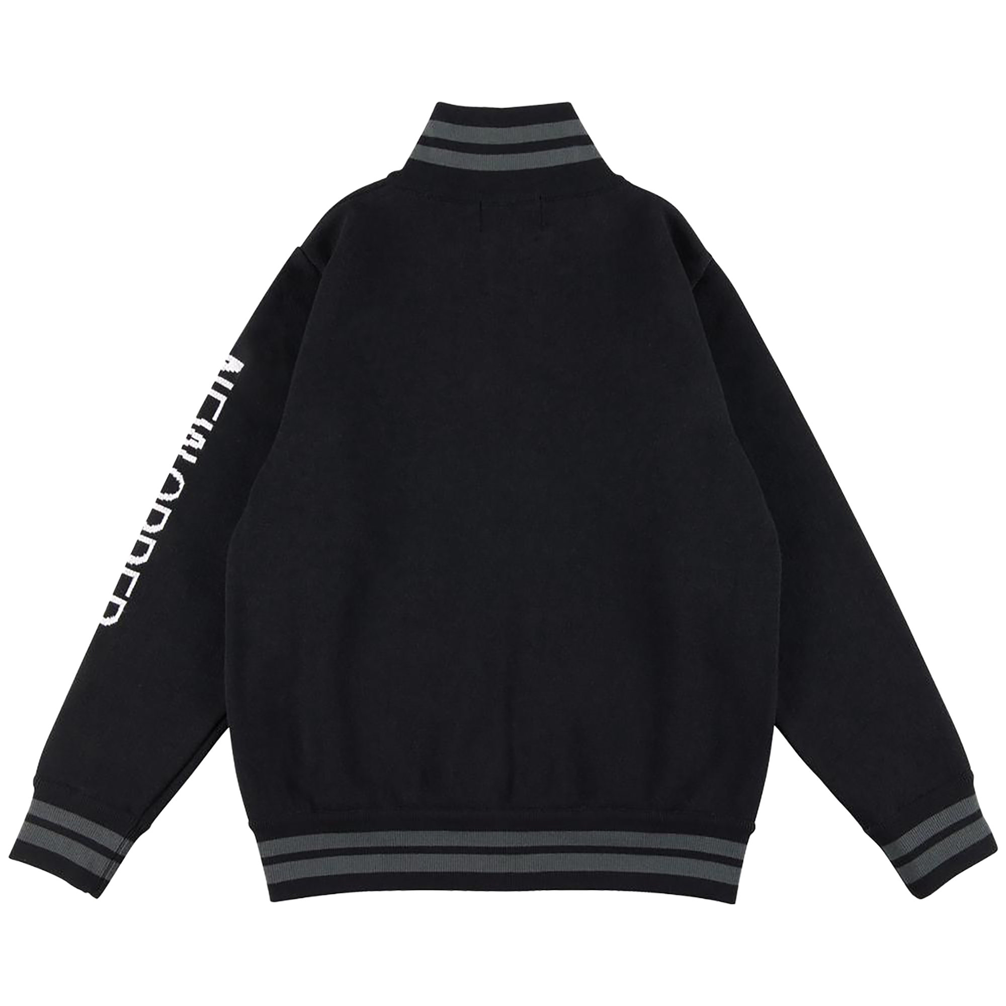 KNIT GANG COUNCL "Neworder" KNIT BLOUSON “POWER, CORRUPTION & LIES”