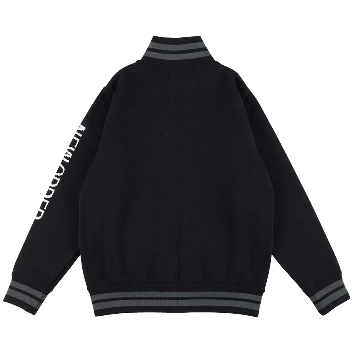 KNIT GANG COUNCL "Neworder" KNIT BLOUSON “POWER, CORRUPTION & LIES”