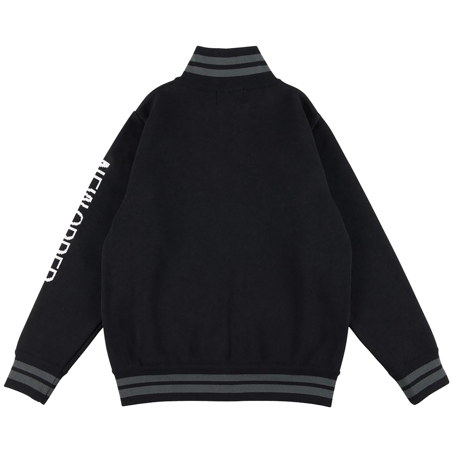 KNIT GANG COUNCL "Neworder" KNIT BLOUSON “POWER, CORRUPTION & LIES”