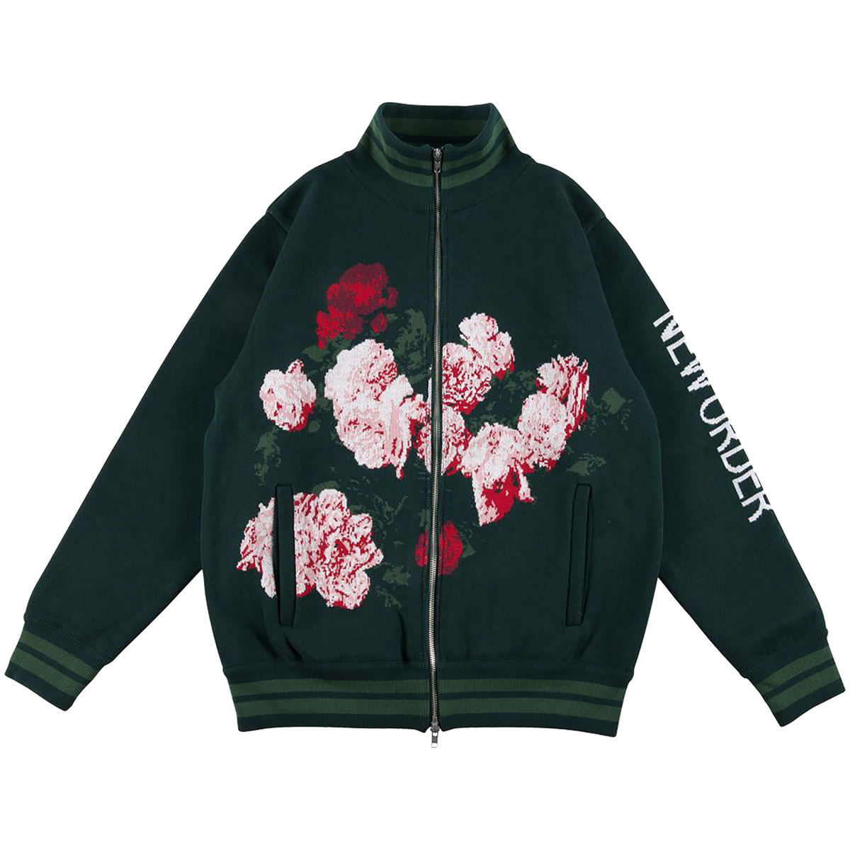 KNIT GANG COUNCL "Neworder" KNIT BLOUSON “POWER, CORRUPTION & LIES”