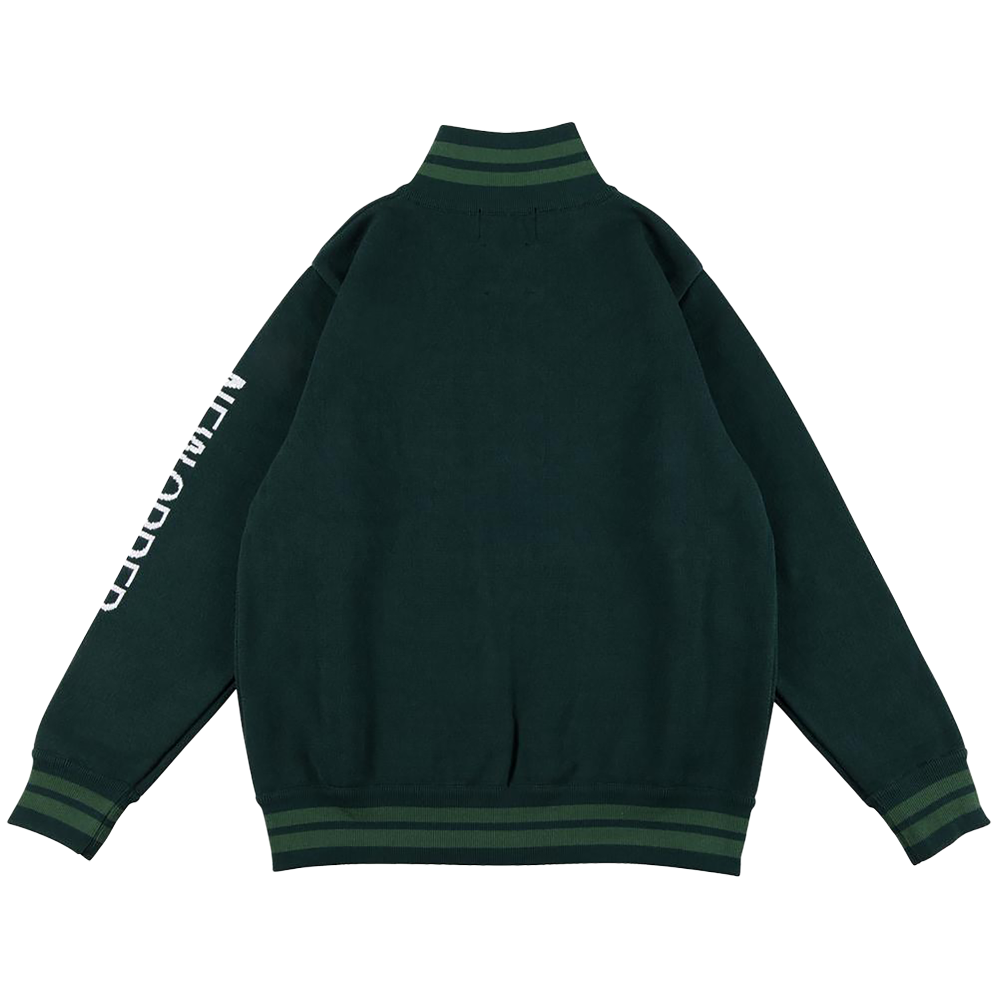 KNIT GANG COUNCL "Neworder" KNIT BLOUSON “POWER, CORRUPTION & LIES”