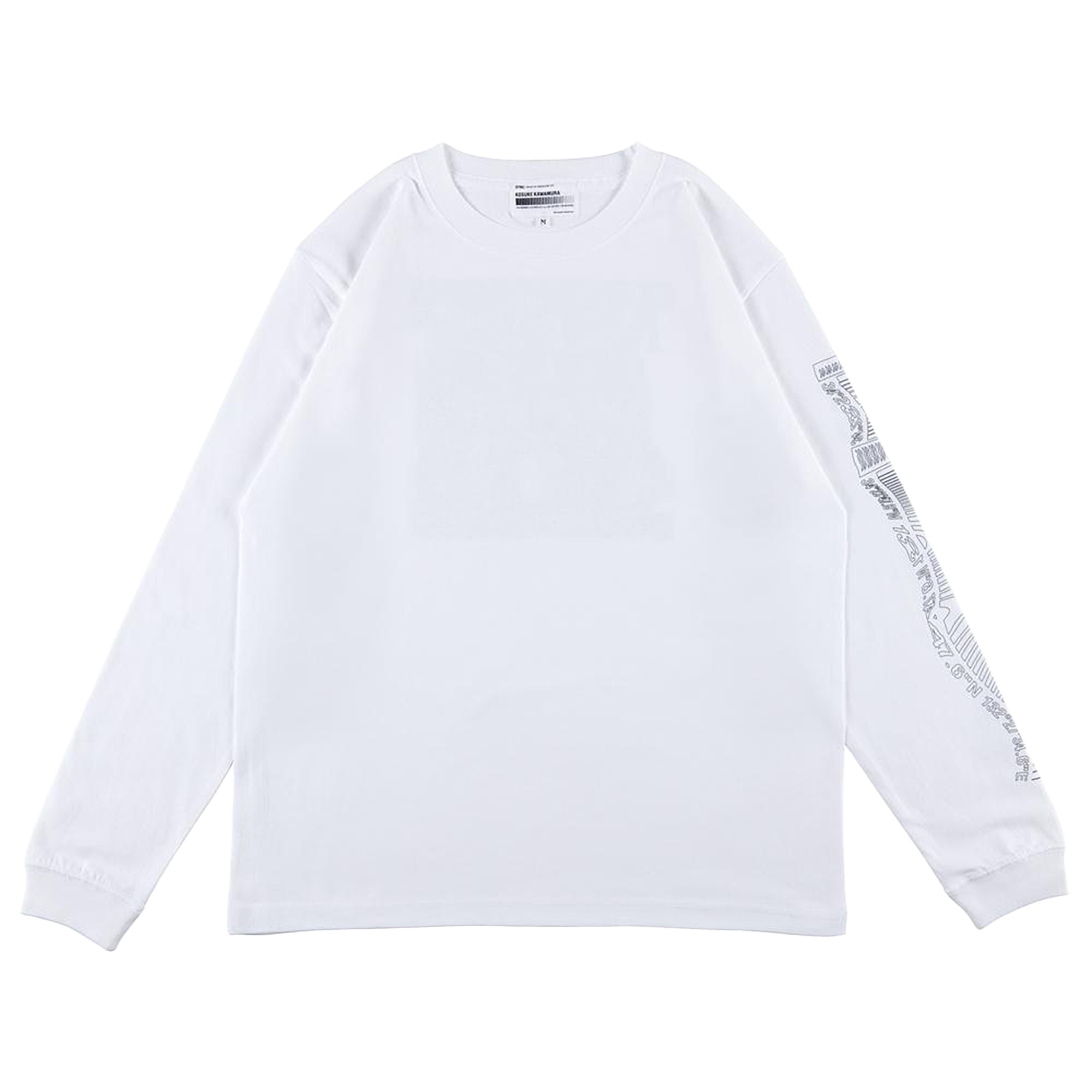 Sync. KOSUKE KAWAMURA LONG SLEEVE TEE "MONEY IS YOUR GOD"