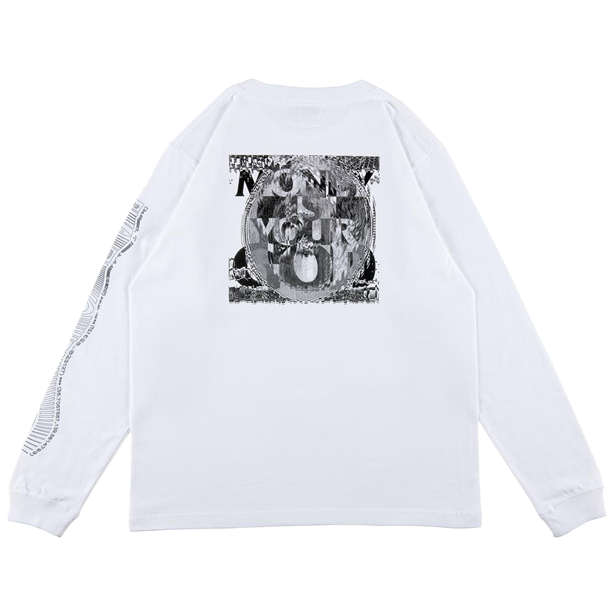 Sync. KOSUKE KAWAMURA LONG SLEEVE TEE "MONEY IS YOUR GOD"