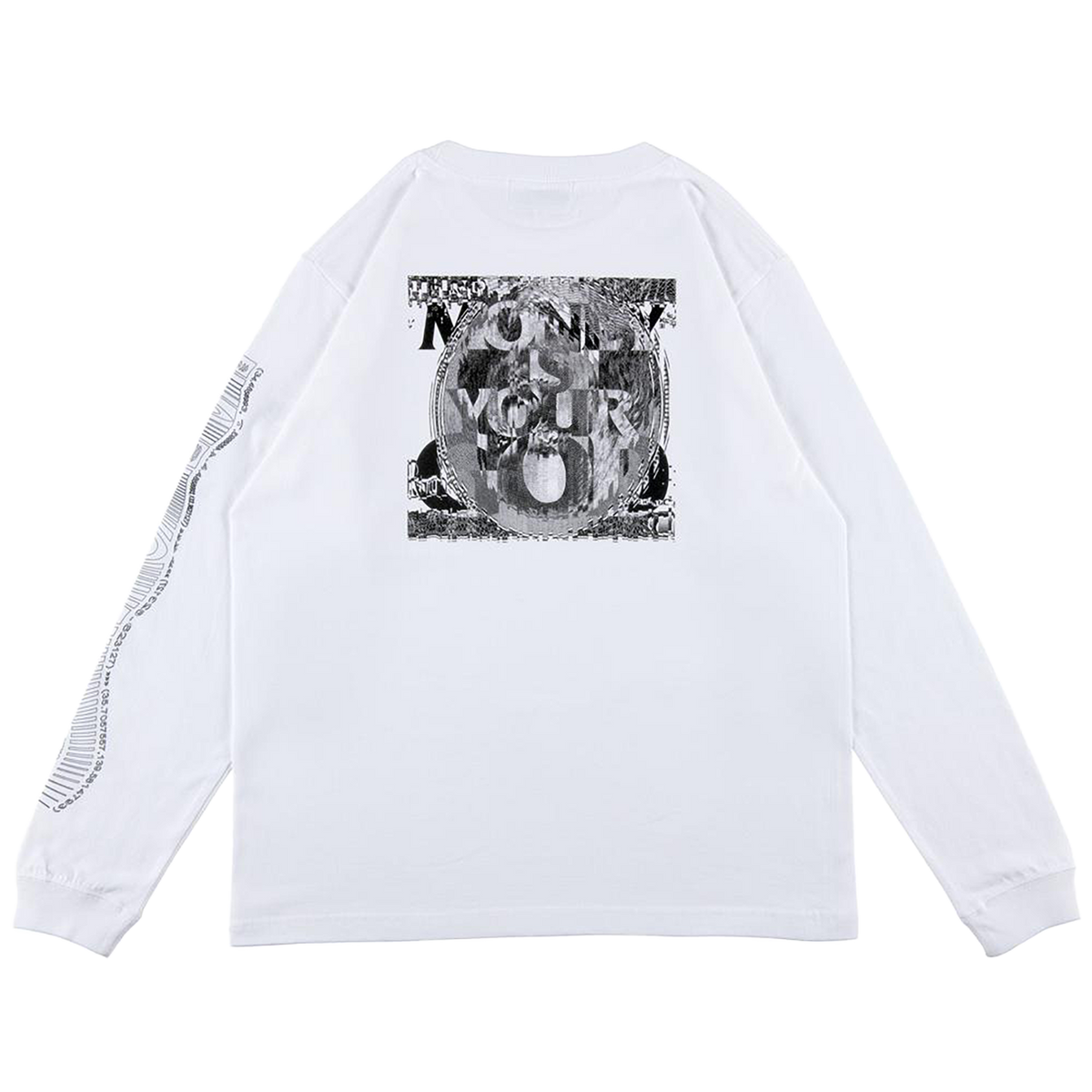 Sync. KOSUKE KAWAMURA LONG SLEEVE TEE "MONEY IS YOUR GOD"