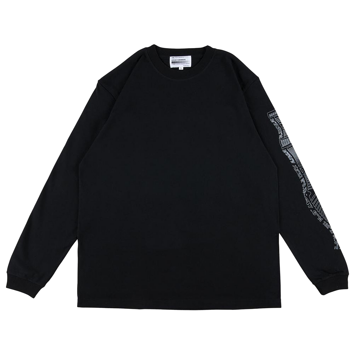 Sync. KOSUKE KAWAMURA LONG SLEEVE TEE "MONEY IS YOUR GOD"