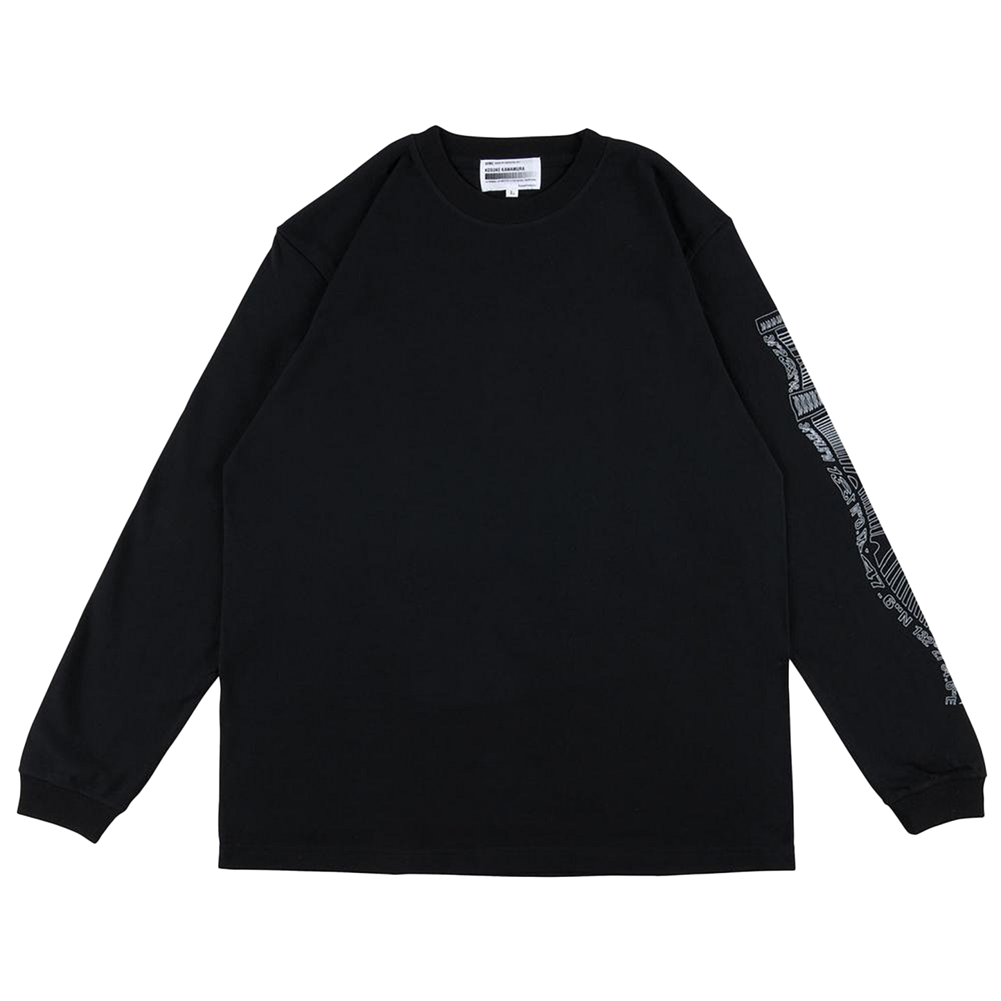 Sync. KOSUKE KAWAMURA LONG SLEEVE TEE "MONEY IS YOUR GOD"