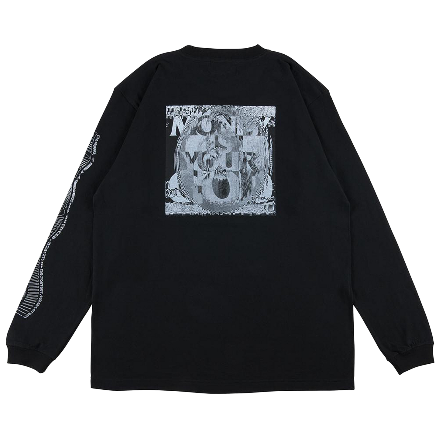 Sync. KOSUKE KAWAMURA LONG SLEEVE TEE "MONEY IS YOUR GOD"