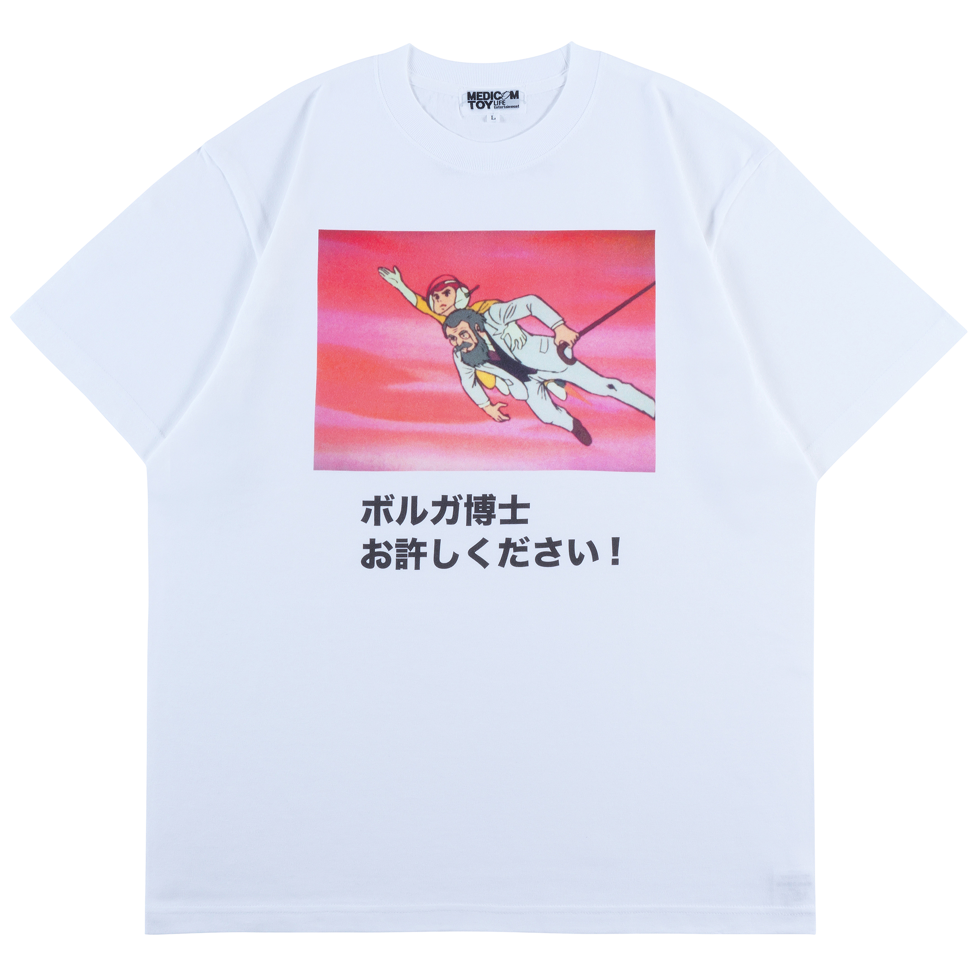 MLE × Chargeman Lab! Please forgive me! T-shirt