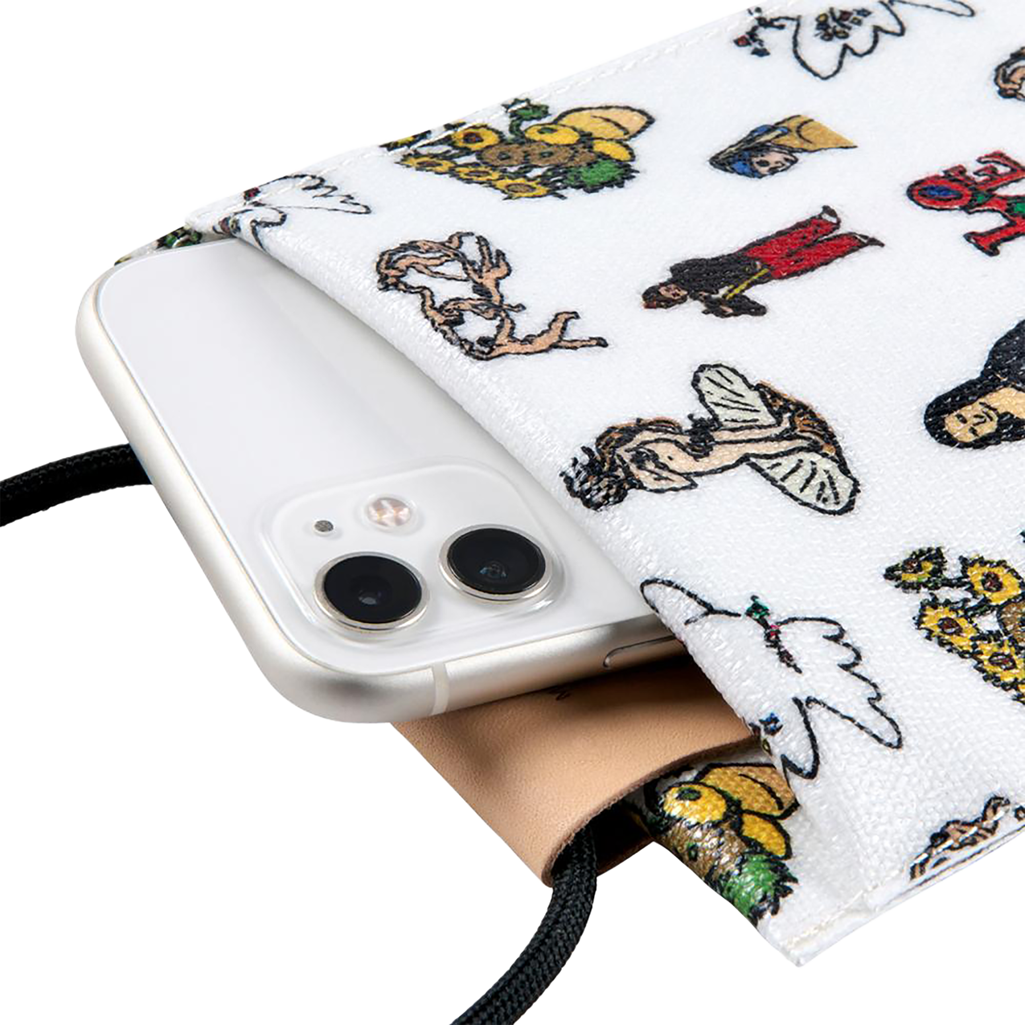 MLE FABRICK × NAIJEL GRAPH MOBILE BAG
