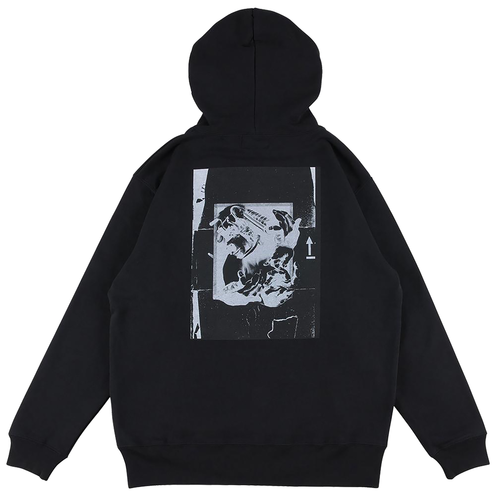 Sync. KOSUKE KAWAMURA PULLOVER HOODED  "MULTIPLE HANDS"