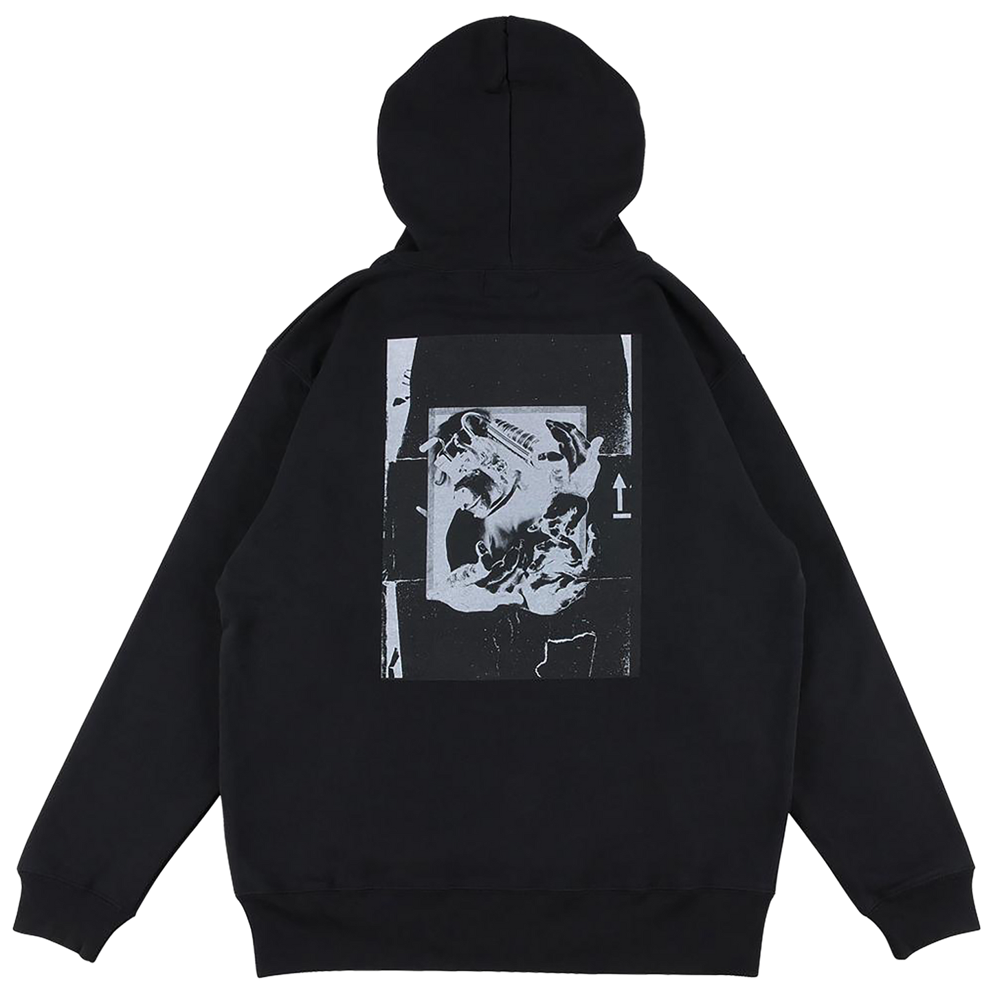 Sync. KOSUKE KAWAMURA PULLOVER HOODED  "MULTIPLE HANDS"
