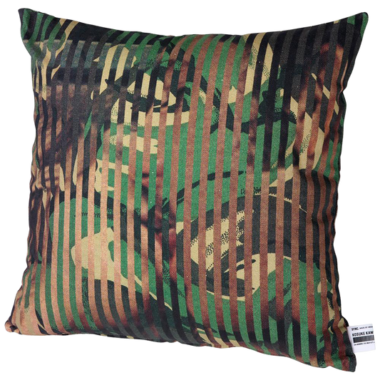 Sync. KOSUKE KAWAMURA SQUARE CUSHION "CAMOUFLAGE"