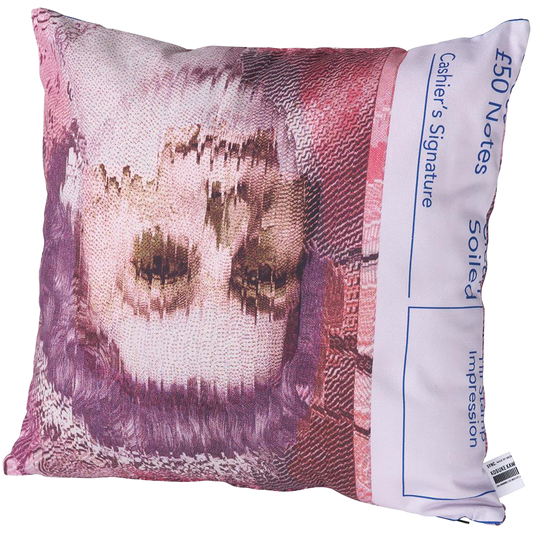 Sync. KOSUKE KAWAMURA SQUARE CUSHION "The Queen Is Dead"
