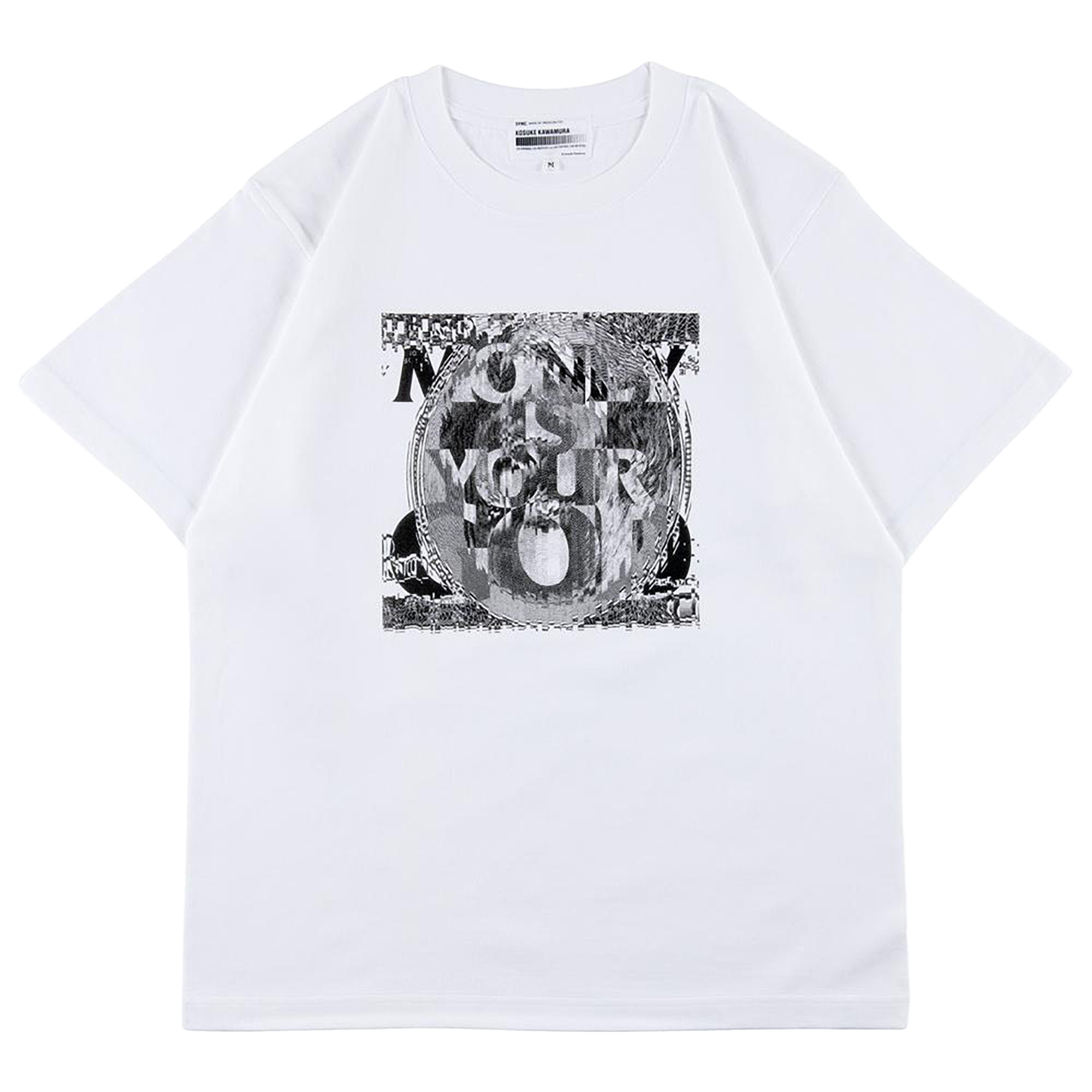 Sync. KOSUKE KAWAMURA TEE "MONEY IS YOUR GOD"
