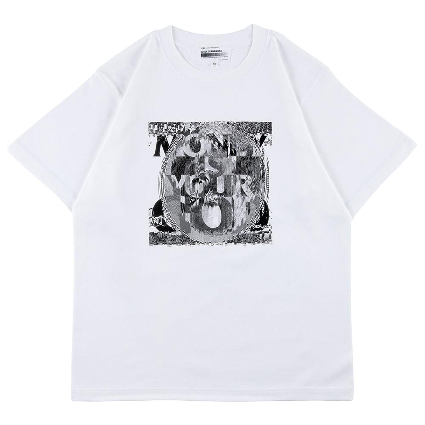 Sync. KOSUKE KAWAMURA TEE "MONEY IS YOUR GOD"