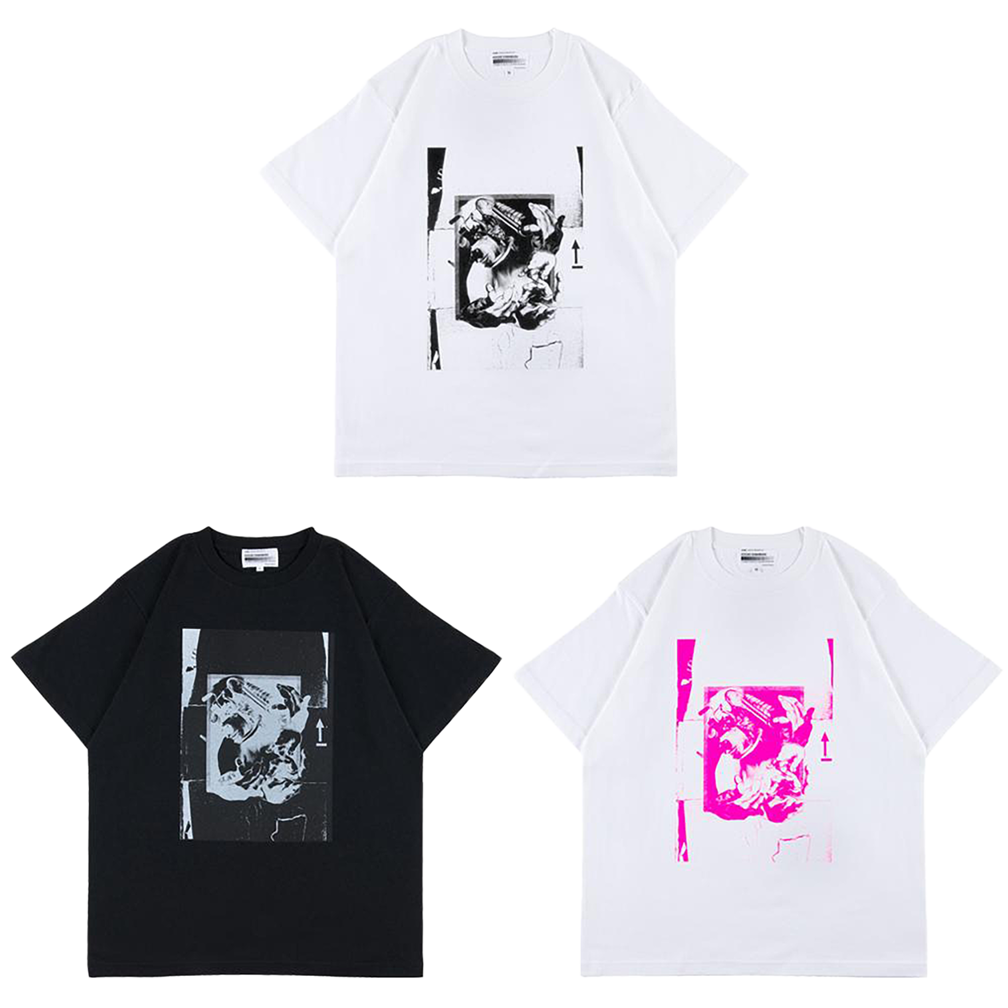 Sync. KOSUKE KAWAMURA TEE "MULTIPLE HANDS"
