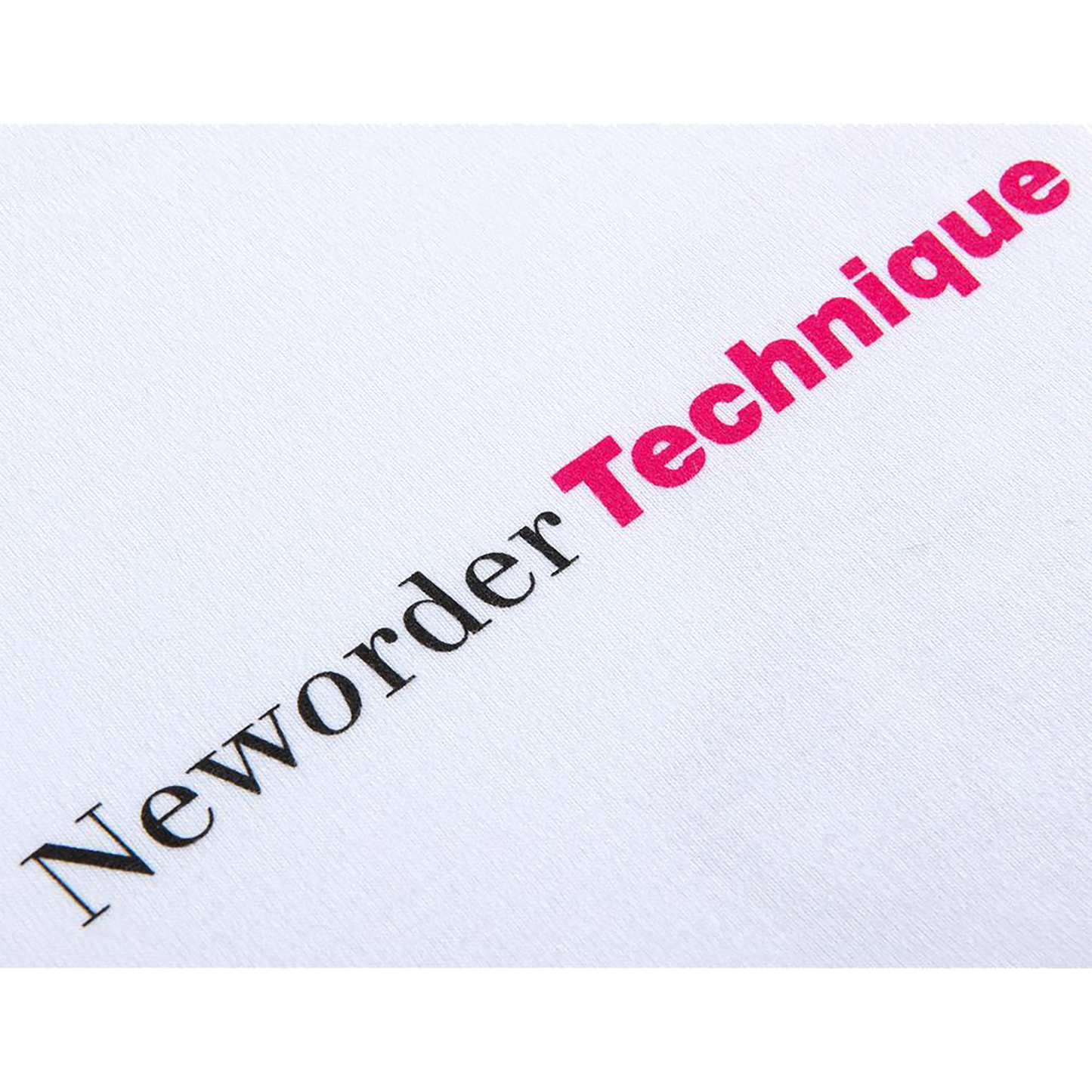Sync. Neworder TEE “TECHNIQUE”
