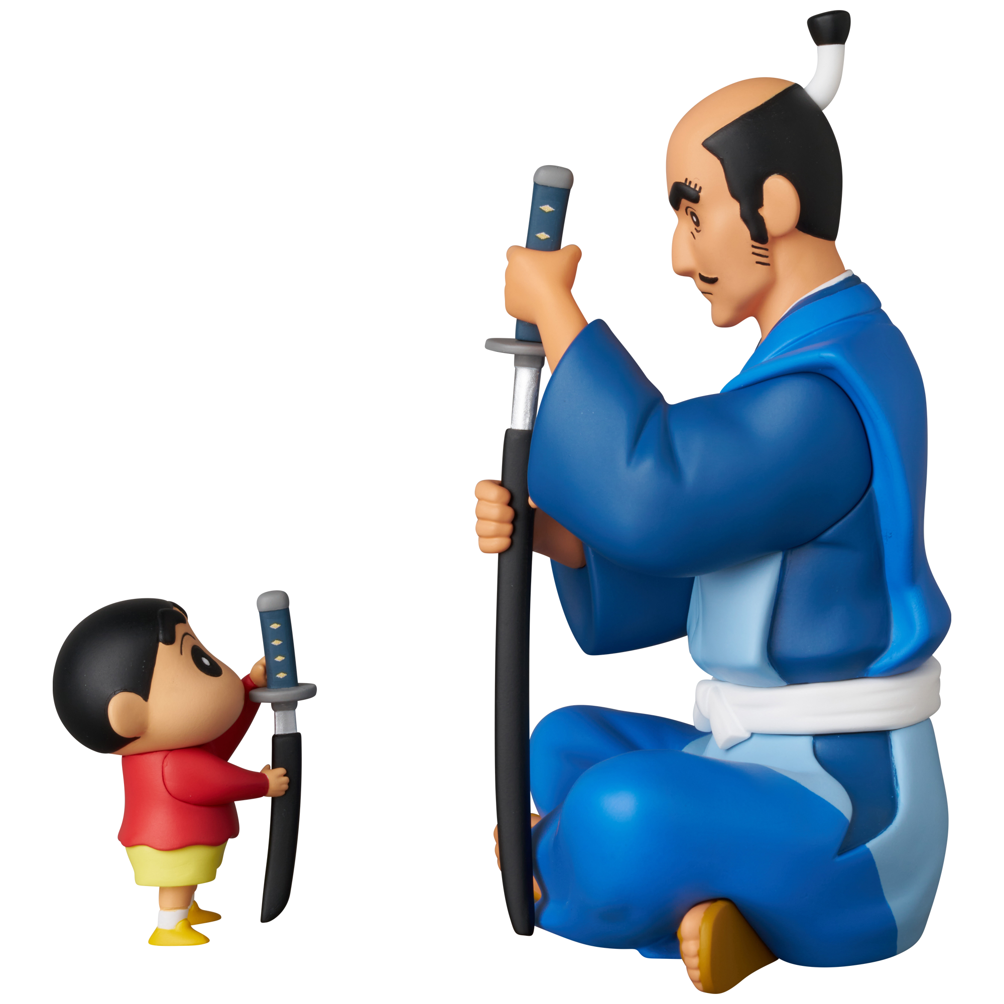 UDF CRAYON Shin-chan Series5 Samurai's kinchou (Matabee and Shin-chan)
