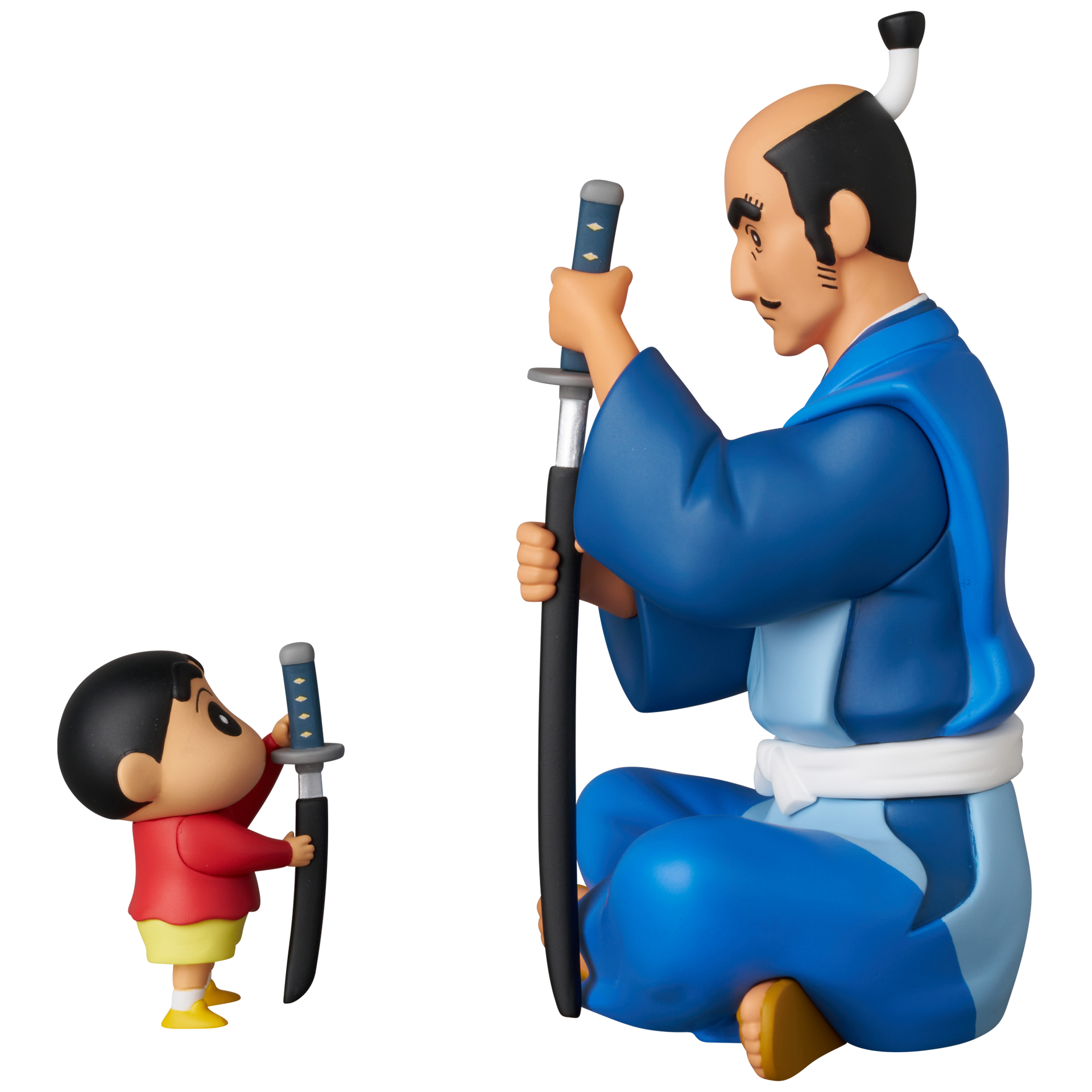 shuchan_junchan 様　　23cm UDF CRAYON Shin-chan Series5 Samurai's kinchou (Matabee and Shin