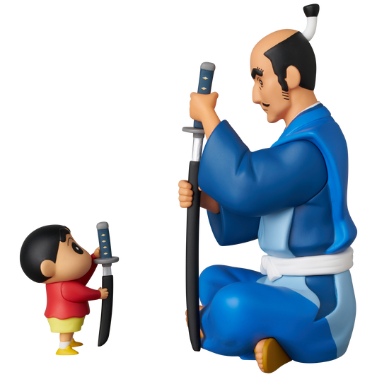 UDF CRAYON Shin-chan Series5 Samurai's kinchou (Matabee and Shin-chan)
