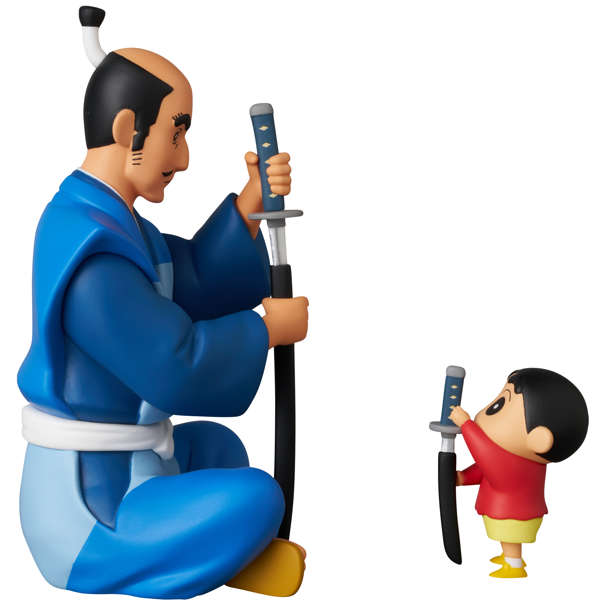 UDF CRAYON Shin-chan Series5 Samurai's kinchou (Matabee and Shin-chan)
