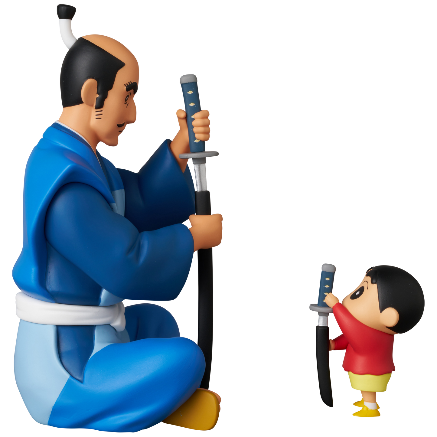 UDF CRAYON Shin-chan Series5 Samurai's kinchou (Matabee and Shin-chan)
