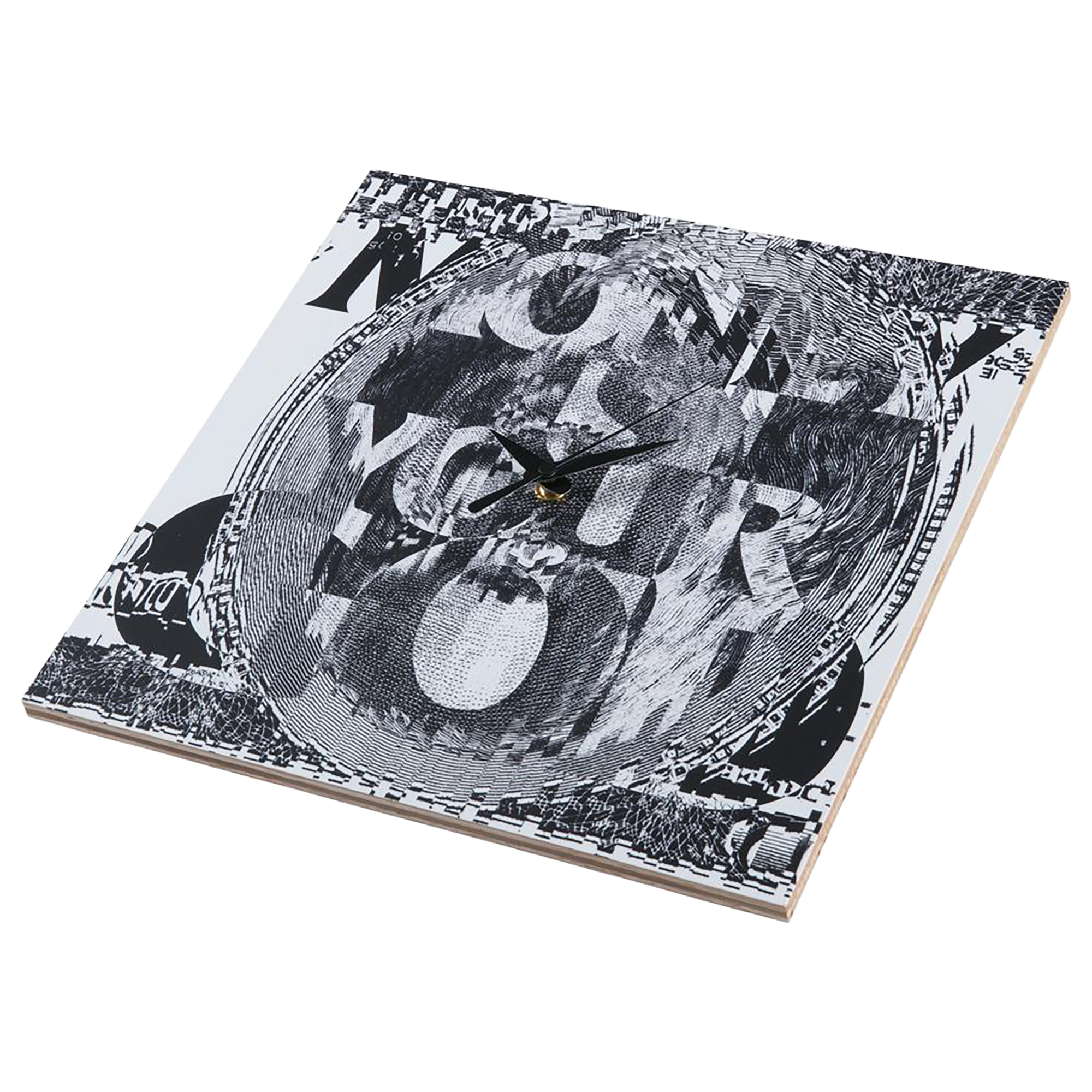 Sync. KOSUKE KAWAMURA WALL CLOCK "MONEY IS YOUR GOD" made by KARIMOKU