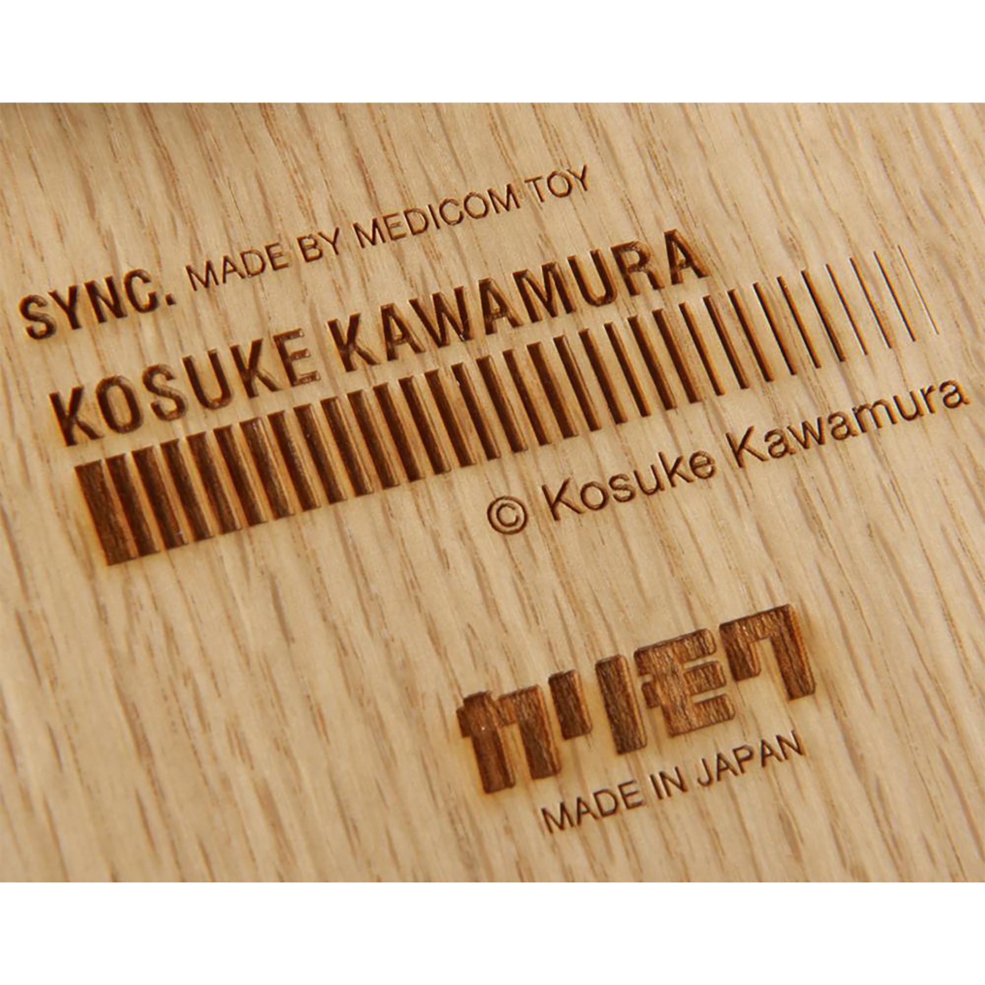 Sync. KOSUKE KAWAMURA WALL CLOCK "MONEY IS YOUR GOD" made by KARIMOKU