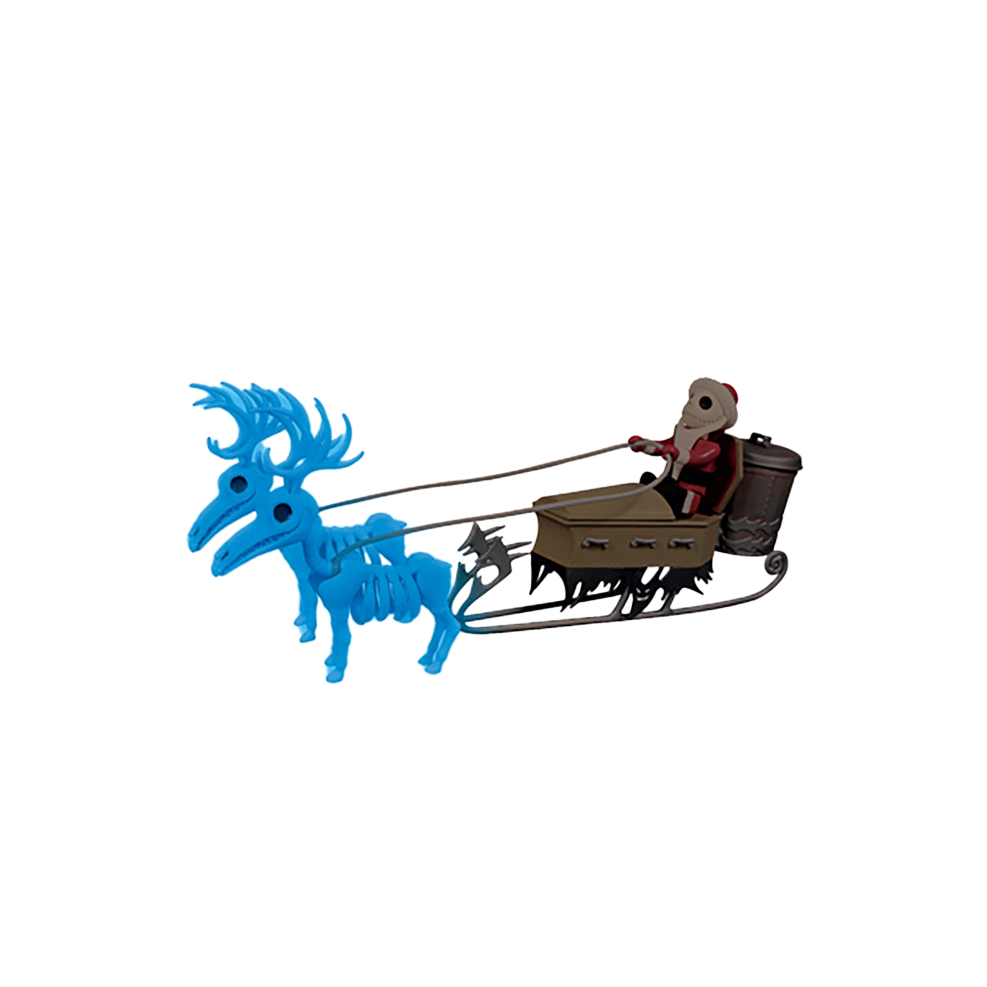 SANTA JACK,REINDEER（BLUE G.I.D.ver.）,SLED & SCARRY TEDDY SET