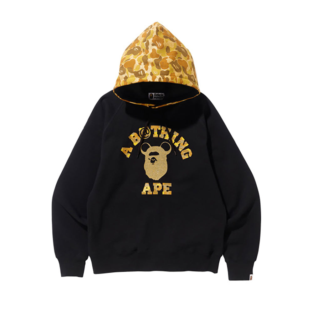 APE HEAD BE@R COLLEGE PULLOVER HOODIE_1