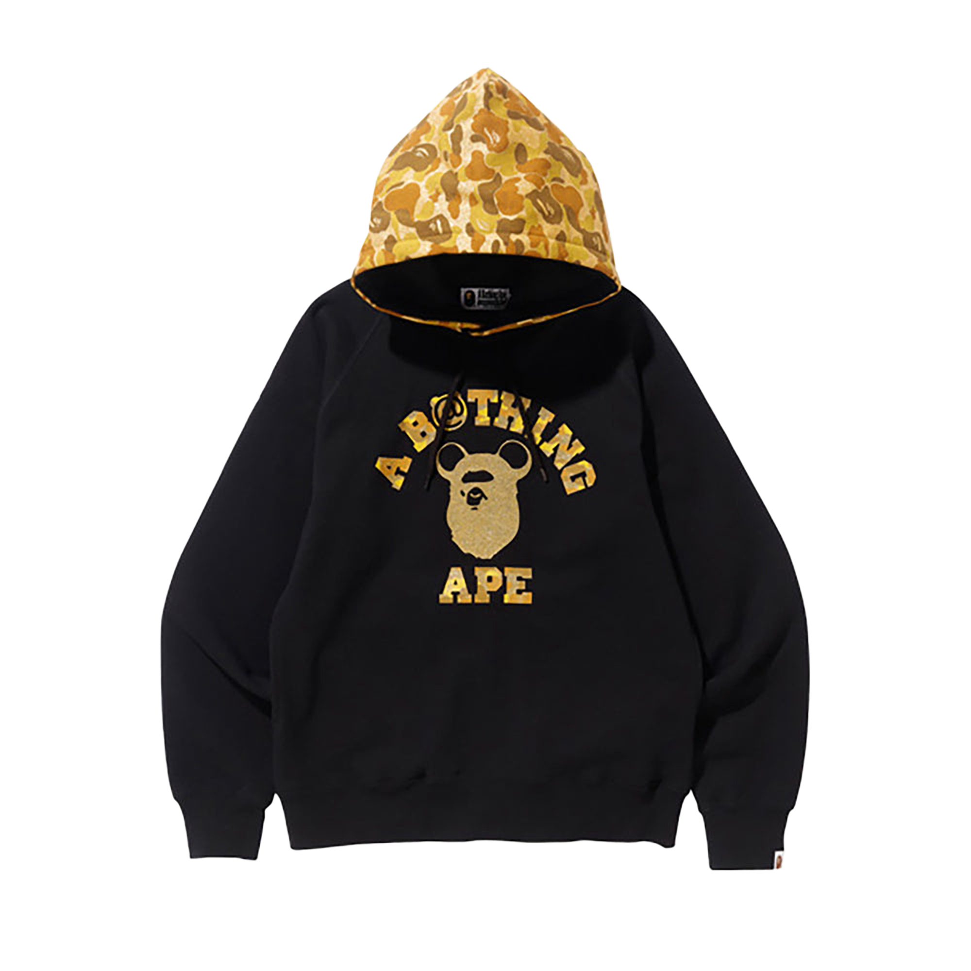 APE HEAD BE@R COLLEGE PULLOVER HOODIE